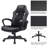 Ebern Designs Adjustable Reclining Ergonomic Faux Leather Swiveling PC & Racing Game Chair-1582305989