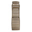 Chaise longue simple en acacia Baldesi 72,75 po-1711010705