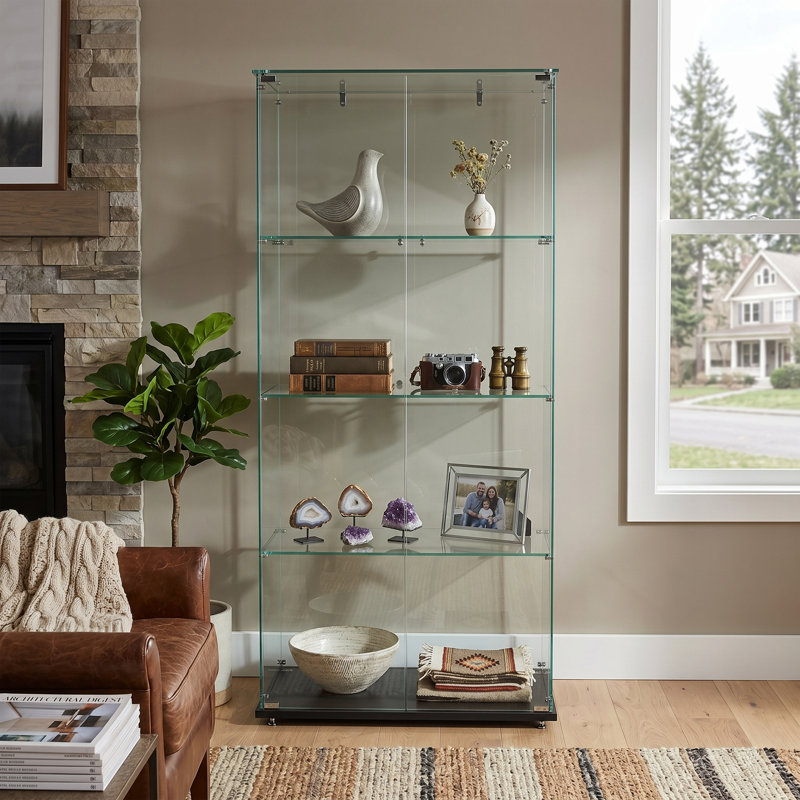 Vitrine vitrée 63 po avec 5 modes dynamiques DEL VistaGlow