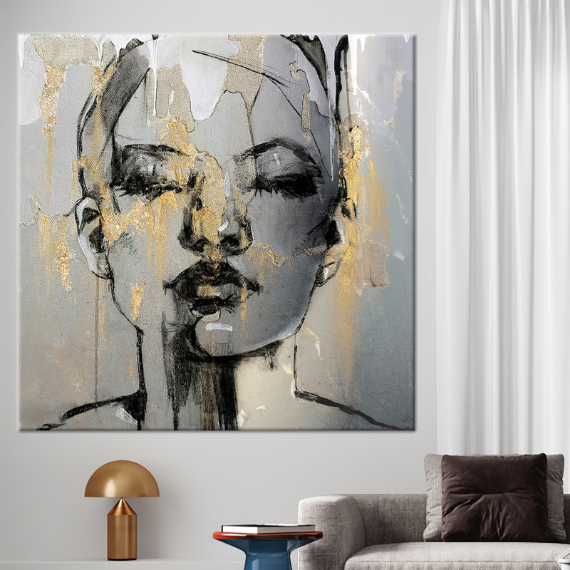 1 Piece Wall Art on Canvas, 90 cm H x 90 cm W, Framed Wrapped Canvas, Does Not Apply