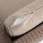 Jabahri 56'' Wide Outdoor Wicker Patio Sofa with Cushions
