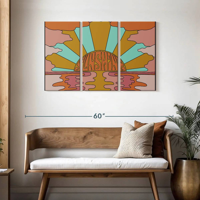 Alvord Hippie Sun, H 28 po x l 45 po