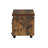 Bob Weathered Oak & Black Finish File Cabinet, Home Office Storage Cabinet