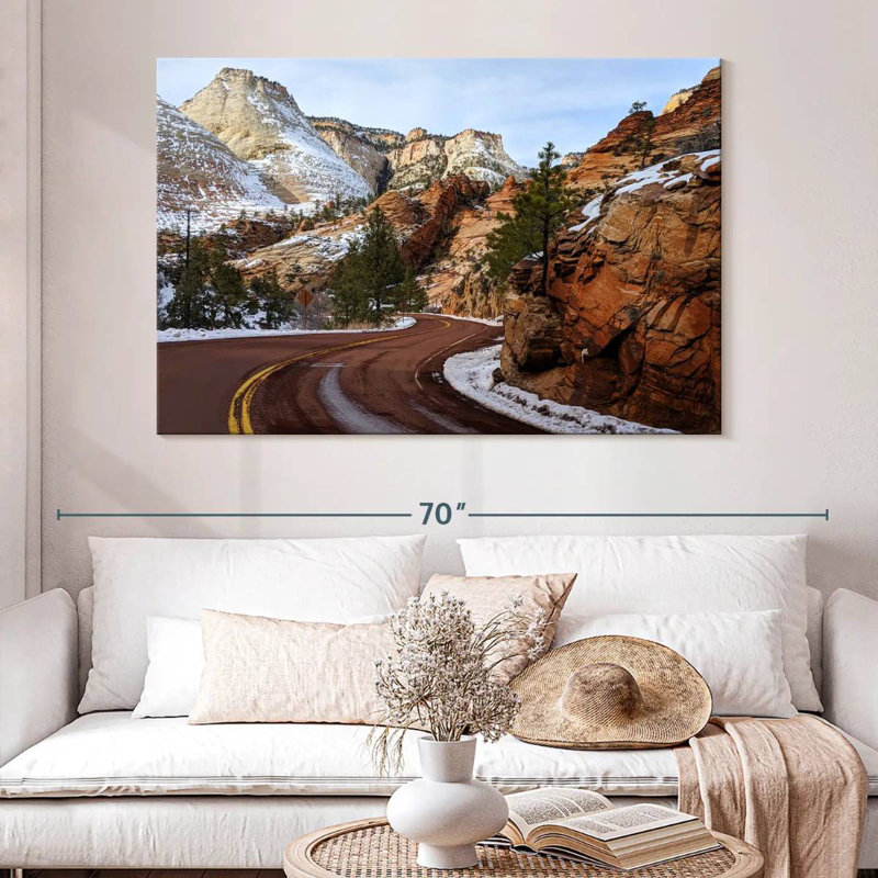 Mehar Road To Zion Park, 34" H x 51" W