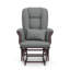 Fauteuil oscillant et coulissant avec repose-pieds Tuscany-14352735-88677118