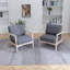 Fauteuil en polyester de 27 po Willbanks-189044508