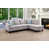 Tissu gris clair