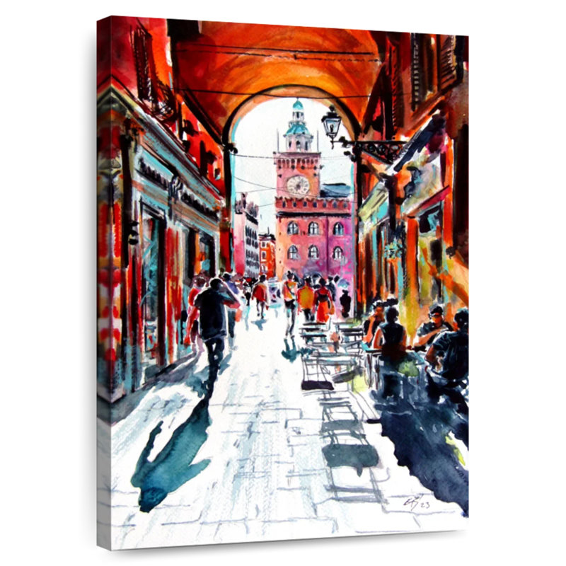 Aime Bologna, 36" H x 24" W