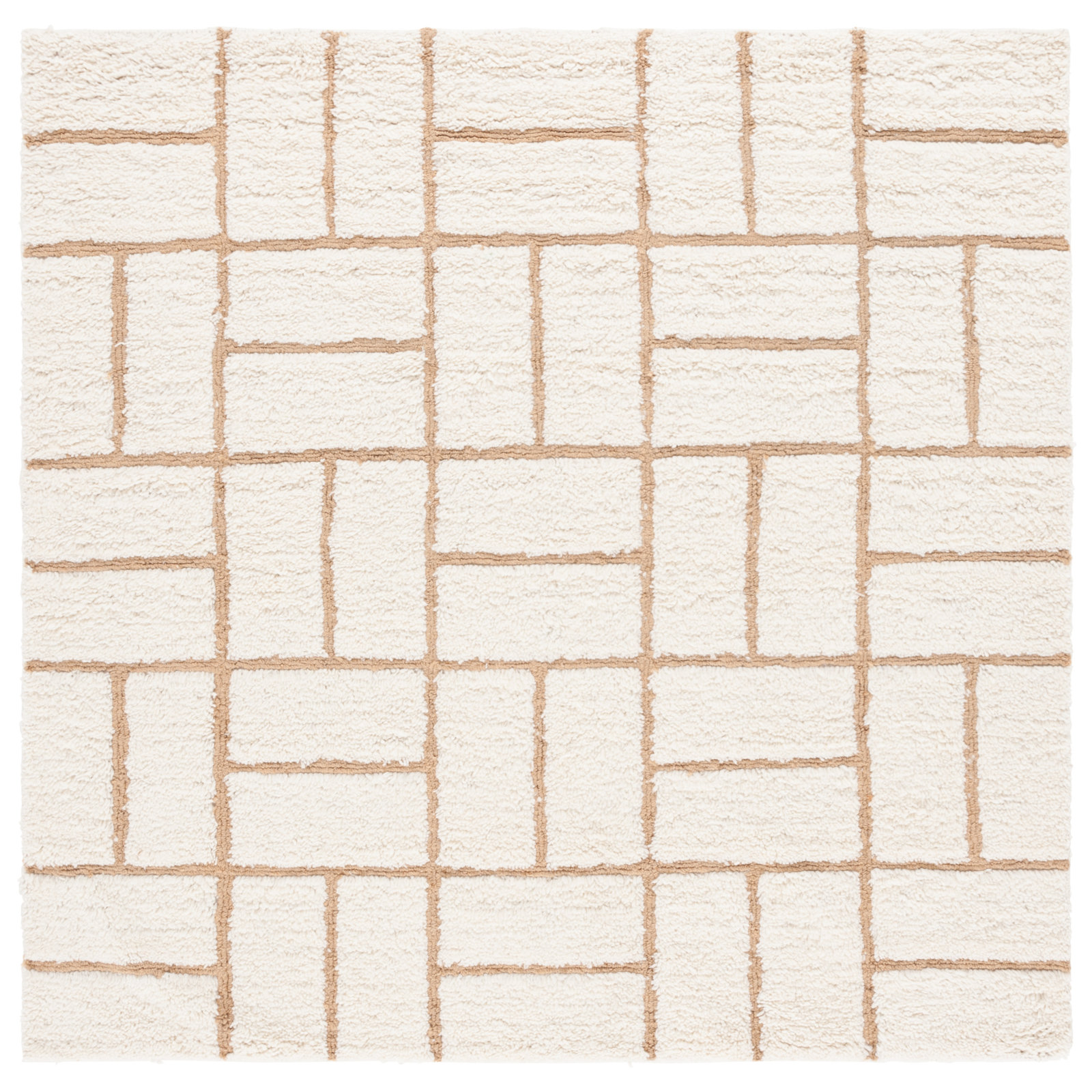 Volla Wool Area Rug, Square 6'