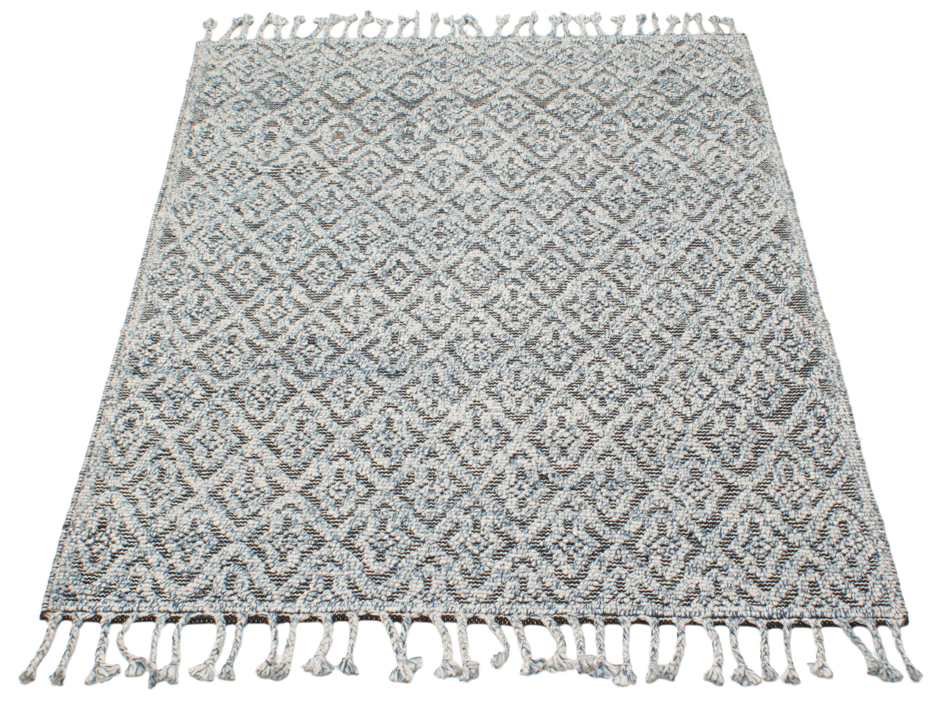 Isabelline Sienna Blue Rug 5'3" x 7'3" | Wayfair