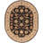Mythos Handmade Floral Black/ Beige Area Rug (2'6"X4')-852317396