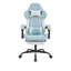Chaise de jeu, chaise d'ordinateur ergonomique avec repose-pieds Chaise de bureau ergonomique avec dossier lombaire-1470249501