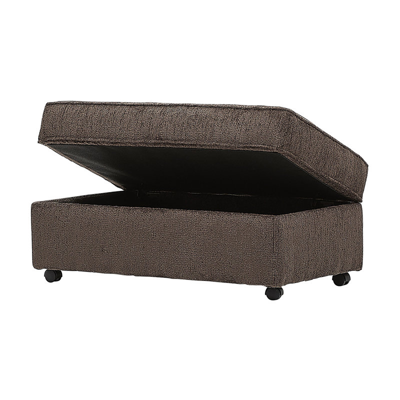 Repose-pieds avec rangement 42 po avec roulettes - Aspen Earth, Terre Aspen