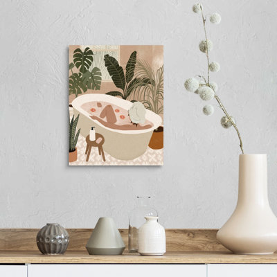 " Home Spa II " by Victoria Barnes Painting Print