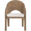 Chaise de patio d'extérieur en oléfine Seacrest-129907357