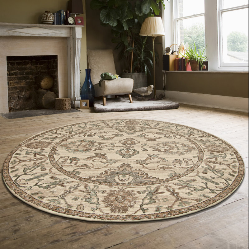 Benson Oriental Indoor Rug, Round  5'3