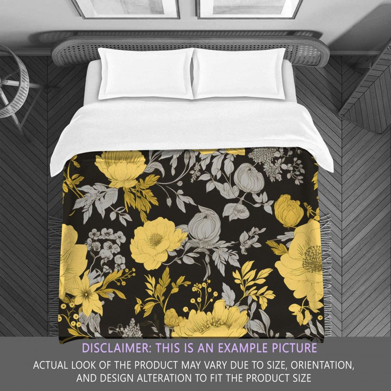 Floral Comforter, King Comforter