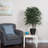 48'' Faux Tree in Wicker/Rattan Basket