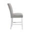 Ensemble de 2 chaises rembourrées en velours