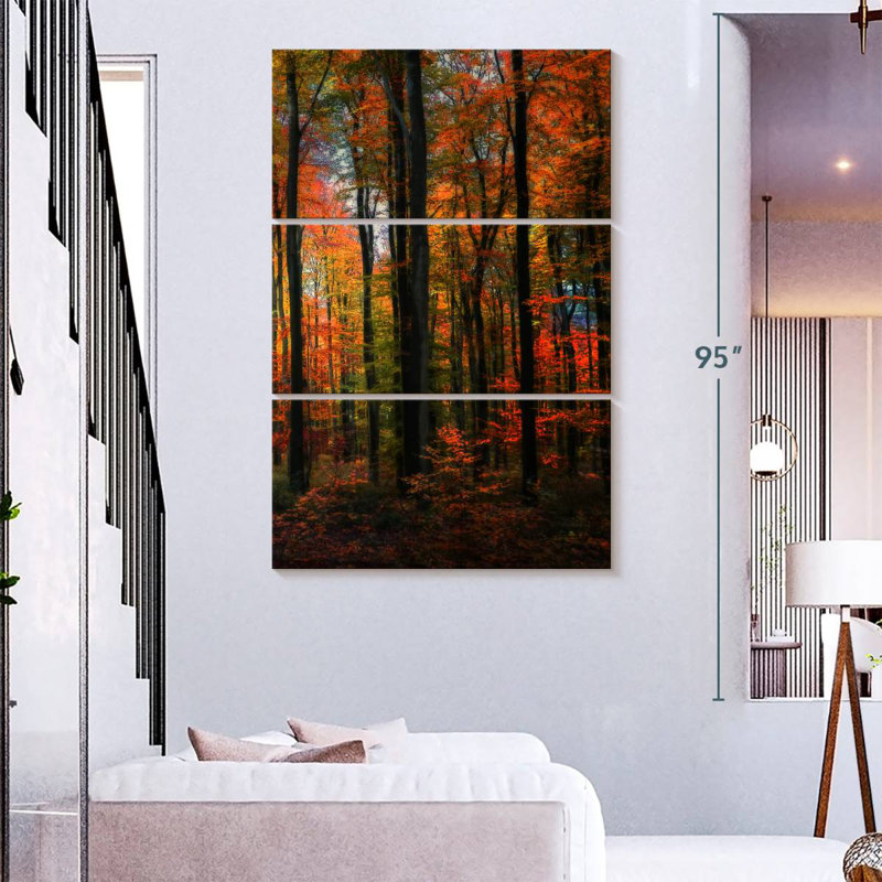 Alvord Autumn Transition, 74" H x 48" W