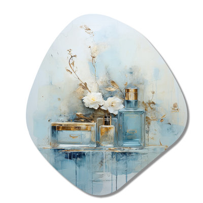 Drucker - Toiletries Nebula Shape Asymmetric Metal Wall Art