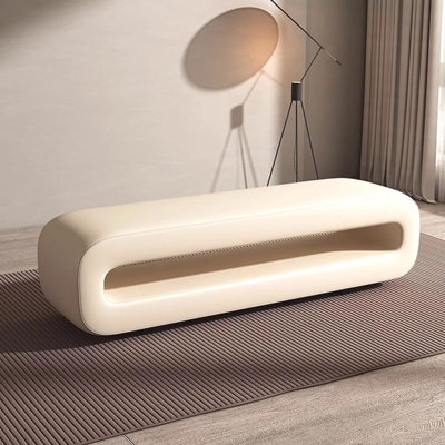 Quality life solid wood bed stool