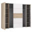 Debarr 4 Door Manufactured Wood Wardrobe-114011905-59390037
