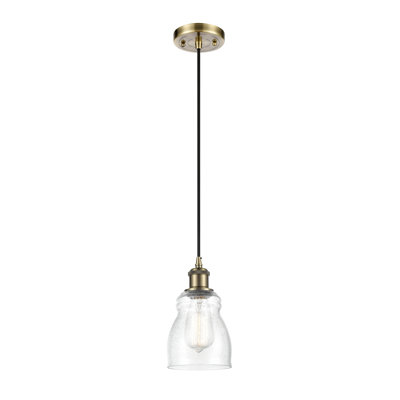 Luminaire suspendu conique à 1 lumière Coulombe