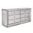 Alfa Mirrored Finish Dresser
