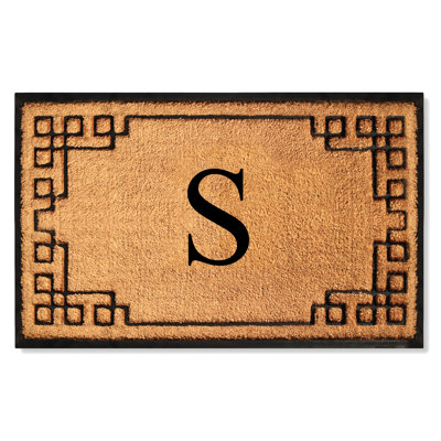Tapis d'entrée antidérapant Monogram