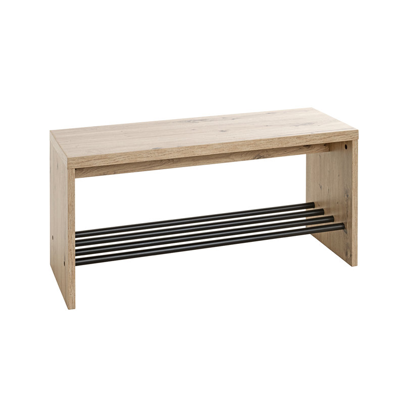 Shoe Cabinet, Light Oak