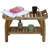 Tranquility by EcoDecors, Teak Shower Bench, Teak Bench Shower, Teak Shower Bench for Inside Shower, Teakwood Shower Bench-25158380