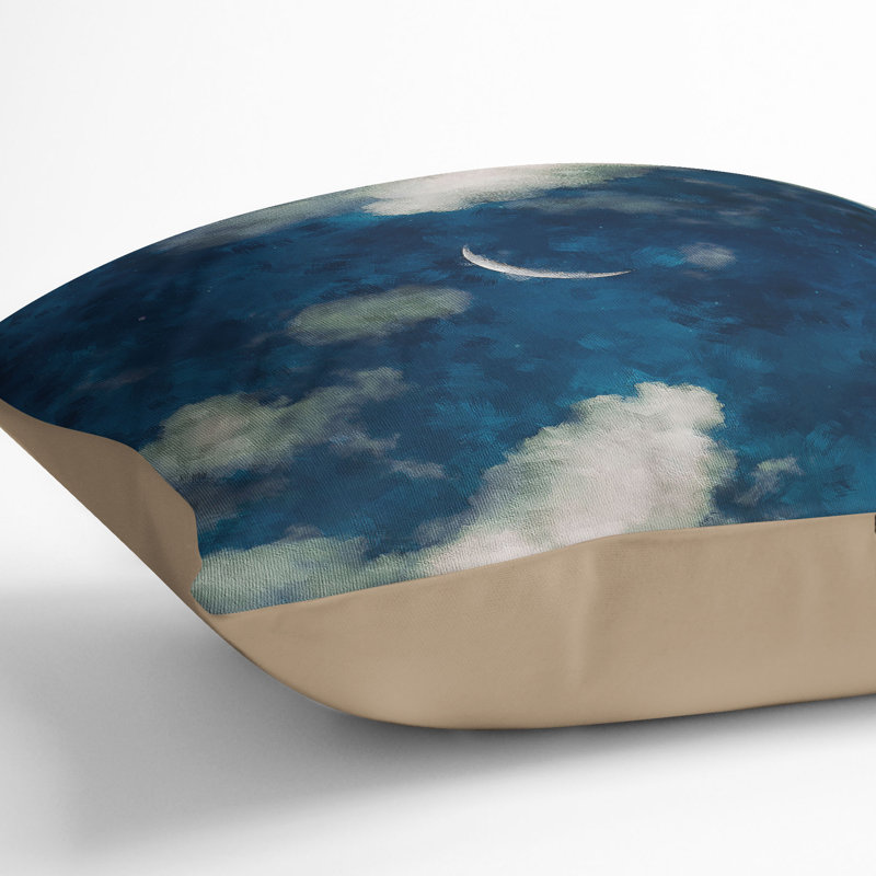Square Throw Cushion, 55cm H x 55cm W x 20cm D, Stone