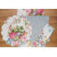Serviette en coton Cottage Rose