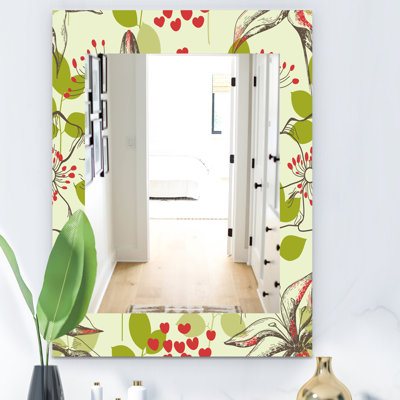 Miroir mural bohémien