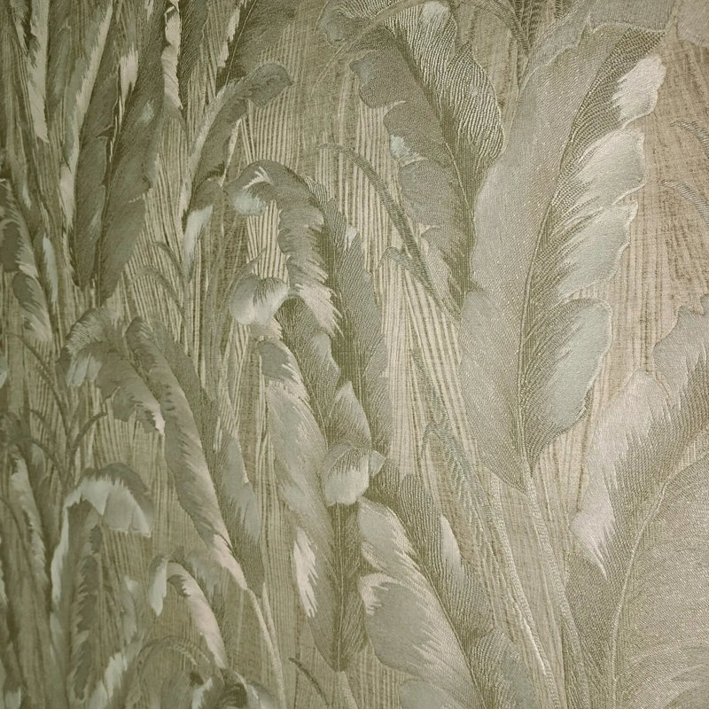 Papier peint texturé en laiton et bronze