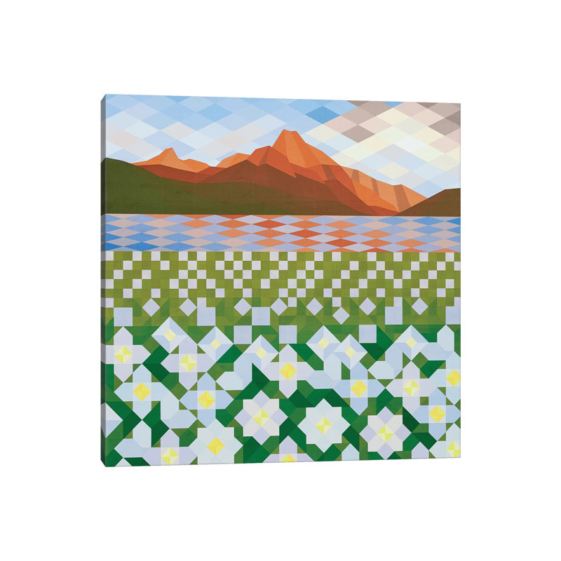 Daisy Fields by Jun Youngjin - Wrapped Canvas Gallery-Wrapped Canvas Giclée, 66.04 cm H x 66.04 cm W