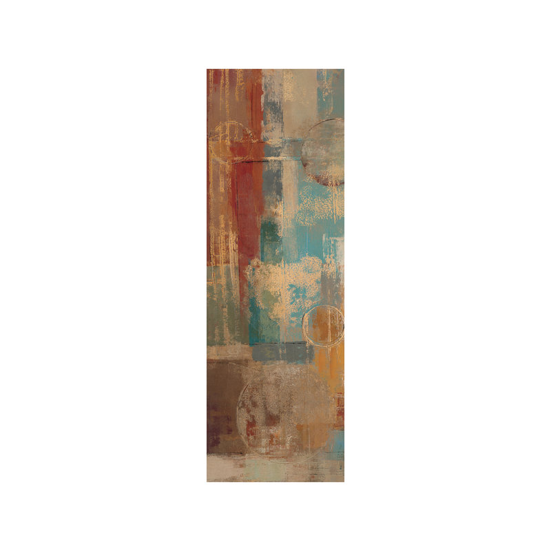 Oriental Trip Panel I by Silvia Vassileva - Wrapped Canvas Panoramic Painting, 30.48 cm H x 91.44 cm W x 1.91 cm D