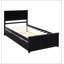 Lit plate-forme avec lit gigogne-435263968