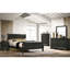 Lit en bois massif gris, lit double, produit essentiel pour la chambre à coucher, lit double-990575014-990575008