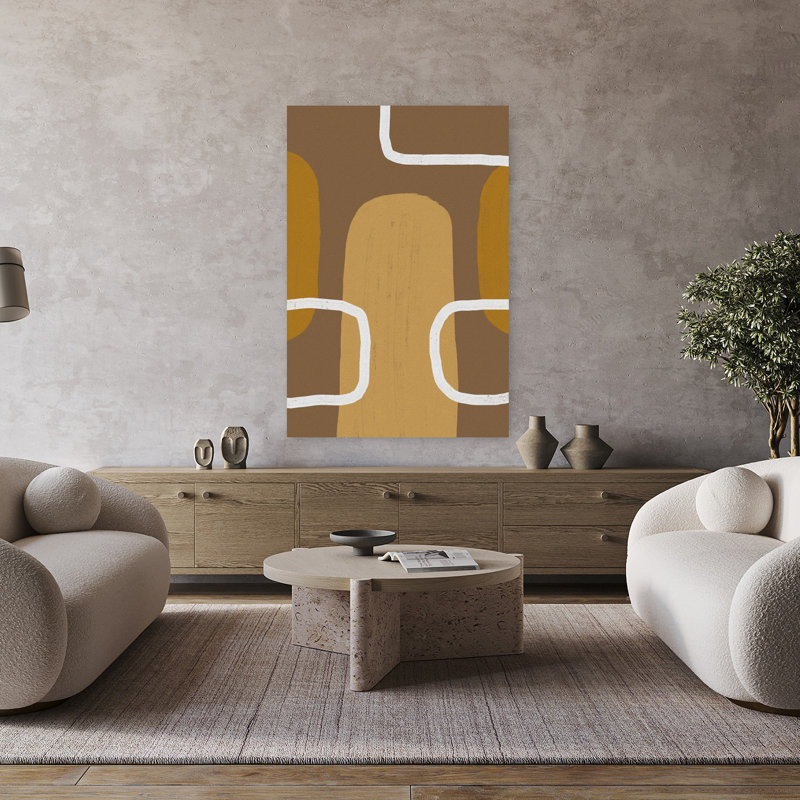 Art contemporain, art contemporain abstrait, H 48 po x l 32 po