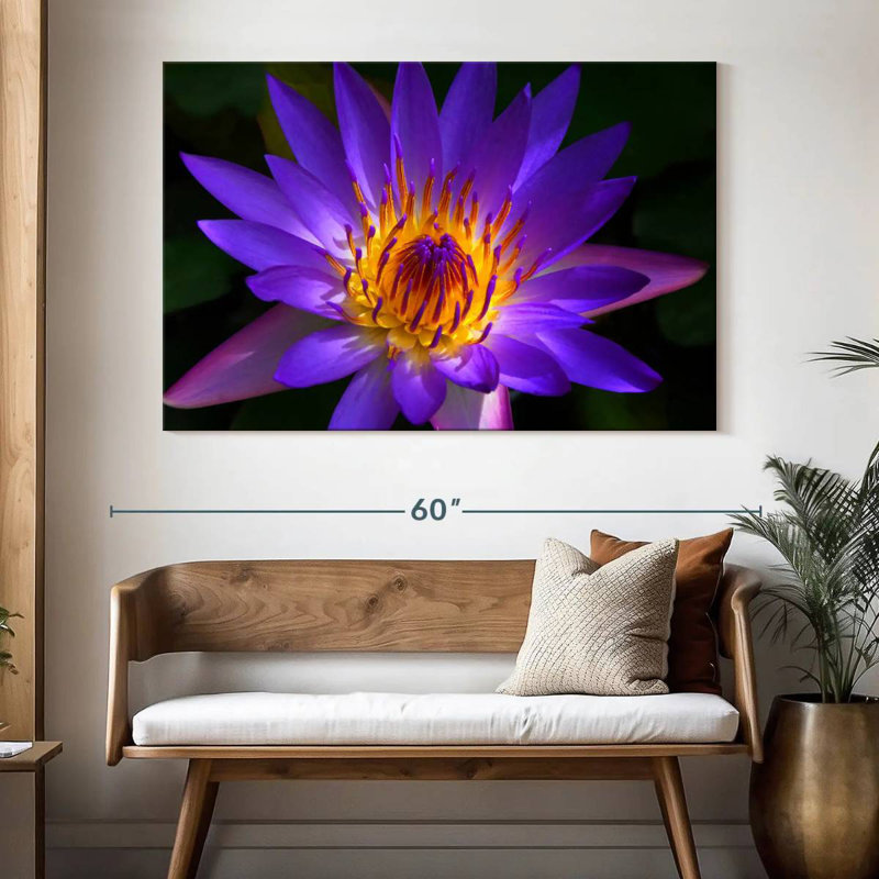 Harnek Hawaiian Water Lily, H 34 po x l 51 po