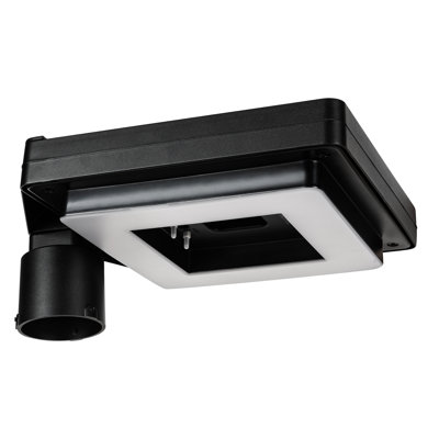 Easy Install Contemporary Square Solar Post Light with Timer
