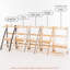 Échelle d'apprentissage en bois Montessori, échelle compacte, tabouret pour enfants, échelle pliante pour enfants