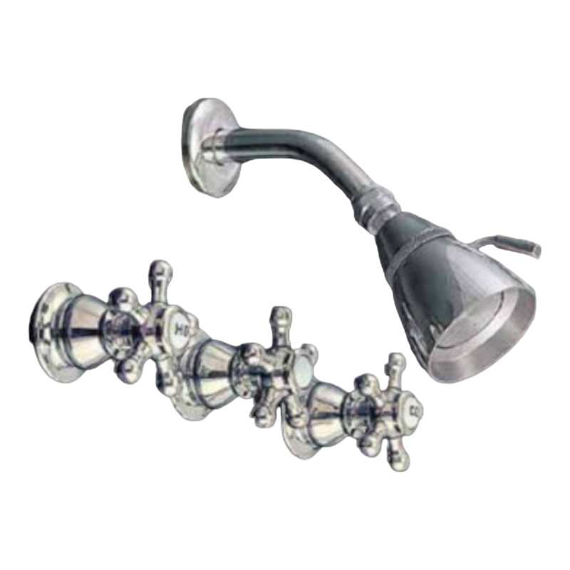 Sacramento In-Wall Shower Set by Strom Living, Chrome
