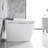 Smart Toilet With Auto Open/Close Lid, Bidet, Warm Air Dryer - Bathroom Luxury Addition Heated Foot Sensor Element