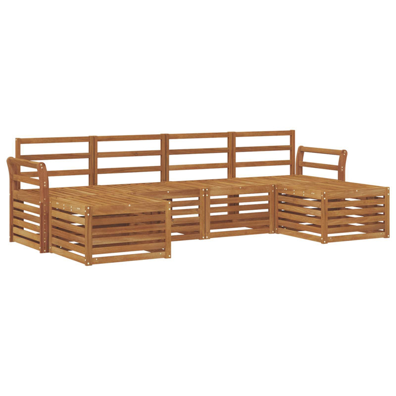 253cm Wide Patio Sectional Set
