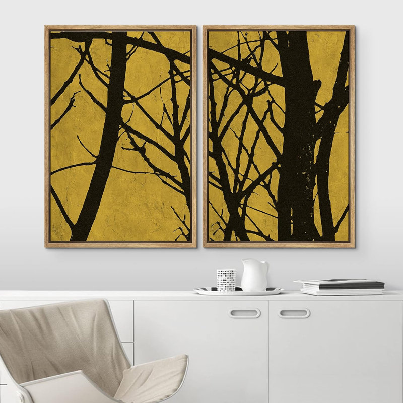 2 - Pieces, Natural, 36" H x 48" W