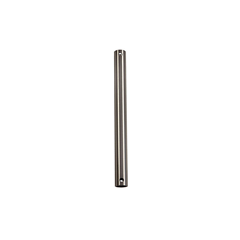 Steel Fandelier Downrod, 12" H x 1" W x 1" D, Brushed Nickel
