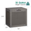 Siège d'extérieur imperméable 35 gallons-111844907